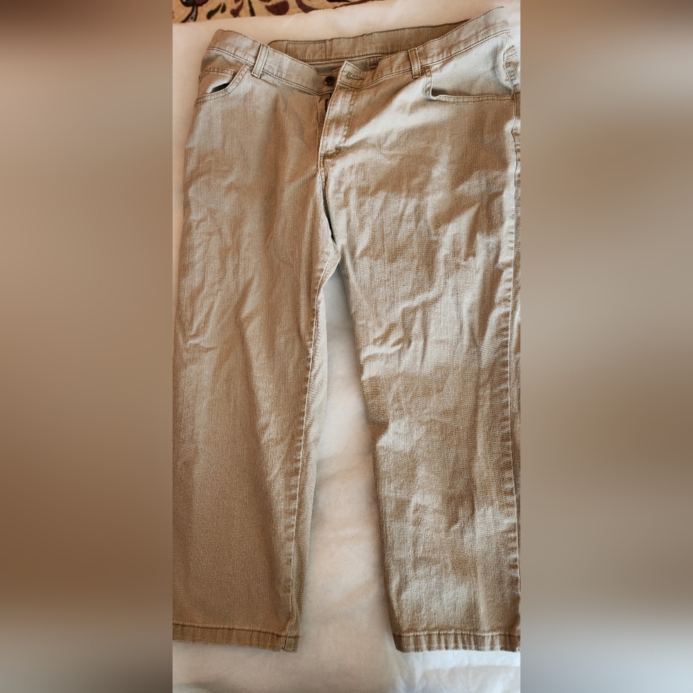 Riders Tan/beige Denim Pants 20WP